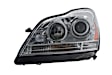 263400451 Driver Side HID/Xenon Headlight, With bulb(s), Clear Lens