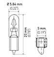 1980 Mercedes Benz 280E - Light Bulb - Direct Fit, Sold Individually