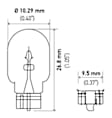 2821 Direct Fit Automatic Transmission Indicator Light Bulb, Sold Individually