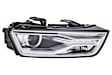 354840061 Passenger Side HID/Xenon Headlight, With bulb(s), Clear Lens