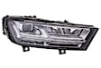 354841101 Passenger Side LED Headlight, With bulb(s), Clear Lens