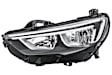 354869091 Driver Side LED Headlight, With bulb(s), Clear Lens