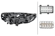 354869091 Driver Side LED Headlight, With bulb(s), Clear Lens