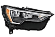 354870061 Passenger Side Halogen Headlight, With bulb(s)