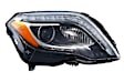 354878161 Passenger Side HID/Xenon Headlight, With bulb(s), Clear Lens
