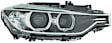 354983261 Passenger Side HID/Xenon Headlight, Without bulb(s), Clear Lens