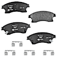 355041411 Front Ceramic Brake Pad Set