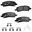 355044911 Rear Organic Brake Pad Set