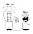7225 Light Bulb - Direct Fit, Sold Individually