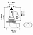 9006SB Light Bulb - Universal