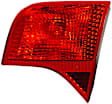 965038041 Passenger Side Halogen Tail Light, With bulb(s), Red Lens