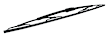 9XW398114028 Wiper Blade, 27.56 in.