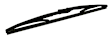 9XW398115014T Rear Wiper Blade, 14 in.