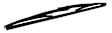 9XW398115015T Rear, Driver or Passenger Side Wiper Blade, 15 in.