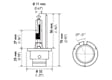 D2R 4300 K Light Bulb - Xenon, Direct Fit, Sold Individually