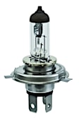 H4 High Beam and Low Beam Halogen Series Headlight Bulb, (12V 55/60W) - Replaces OE Numbers