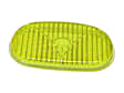 1968 Porsche 911 - Fog Light Lens (Yellow Lens) - Replaces OE Number PCG-631-211-04