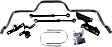 7714 Rear Sway Bar Kit, Steel, 1.13 in., Adjustable, Powdercoated Gray