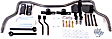 7849 Rear Sway Bar Kit, Steel, 1 in., Non-Adjustable, Black