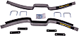 2013 Ford F-450 Super Duty - Rear, Driver and Passenger Side, Helper Spring, With Factory Contact Overload Leaf Springs, Fits On Top