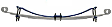 1998 Chevrolet Tahoe - Helper Spring, Will Not Fit With Rear A.C., Can Also Use PN[6400] Without Fifth Wheel Hitch