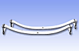 1998 Chevrolet Tahoe - Helper Spring, Will Not Fit With Rear A.C., Can Also Use PN[6400] Without Fifth Wheel Hitch