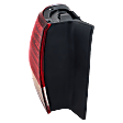 2001-2002 Honda Accord - Driver Side, Outer Tail Light, with Bulb, Halogen, Clear and Red Lens, Sedan