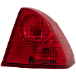 2005 Honda Civic - Passenger Side, Outer Halogen Tail Light, With bulb(s), 4-Door, Sedan, Canada or USA Built Vehicle, Mounts On Body, OE Replacement