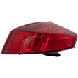 2005 Honda Civic - Passenger Side, Outer Halogen Tail Light, With bulb(s), 4-Door, Sedan, Canada or USA Built Vehicle, Mounts On Body, OE Replacement