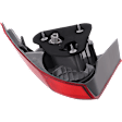 Driver Side, Outer Tail Light, with Bulb, Halogen, Red Lens, Except Hybrid Model, Sedan, Canada/USA Built