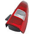 Passenger Side Tail Light, with Bulb, Halogen, Amber, Clear and Red Lens, Japan Built Vehicle