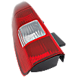 Driver Side Tail Light, with Bulb, Halogen, Amber, Clear and Red Lens, Japan Built