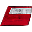Passenger Side, Inner Tail Light, With bulb(s), Halogen, Clear and Red Lens