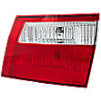 Passenger Side, Inner Tail Light, With bulb(s), Halogen, Clear and Red Lens