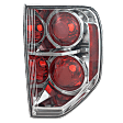 2006-2008 Honda Pilot - Passenger Side Tail Light, without Bulb, Halogen, Red Lens, 6 Cyl., 3.5L Engine