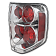 2006-2008 Honda Pilot - Passenger Side Tail Light, without Bulb, Halogen, Red Lens, 6 Cyl., 3.5L Engine