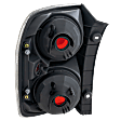 2006-2008 Honda Pilot - Passenger Side Tail Light, without Bulb, Halogen, Red Lens, 6 Cyl., 3.5L Engine