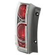 2008 Honda Pilot Value Package - Driver Side Halogen Tail Light, Without bulb(s), OE Replacement