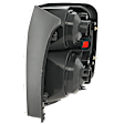 2008 Honda Pilot Value Package - Driver Side Halogen Tail Light, Without bulb(s), OE Replacement