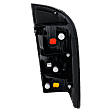 2006 Honda Ridgeline RTL - Passenger Side Halogen Tail Light, Without bulb(s), USA Built Vehicle, OE Replacement