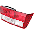 Driver Side, Inner Tail Light, with Bulb, Halogen, Clear and Red Lens, Sedan, (Except Hybrid Model)