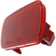 Rear, Passenger Side Bumper Reflector