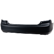 Rear Primed Bumper Cover, Sedan, CAPA CERTIFIED