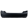 Rear Primed Bumper Cover, Sedan, CAPA CERTIFIED