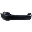 Rear Primed Bumper Cover, Sedan, CAPA CERTIFIED