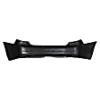 Rear Primed Bumper Cover, Sedan, CAPA CERTIFIED
