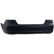 Rear Primed Bumper Cover, Sedan