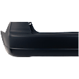 Rear Primed Bumper Cover, Sedan