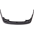 Rear Primed Bumper Cover, Sedan, CAPA Certified
