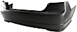 Rear Primed Bumper Cover, Sedan, Japan/USA Built Vehicles